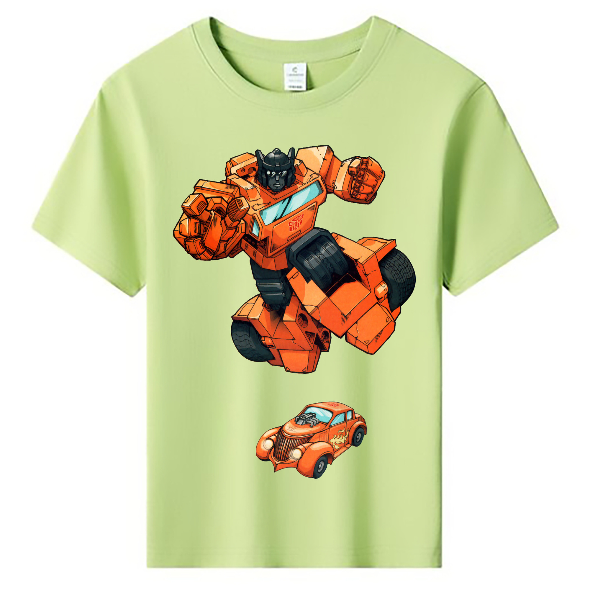 （画像用）  綿100％キッズTシャツ（フロントプリント）